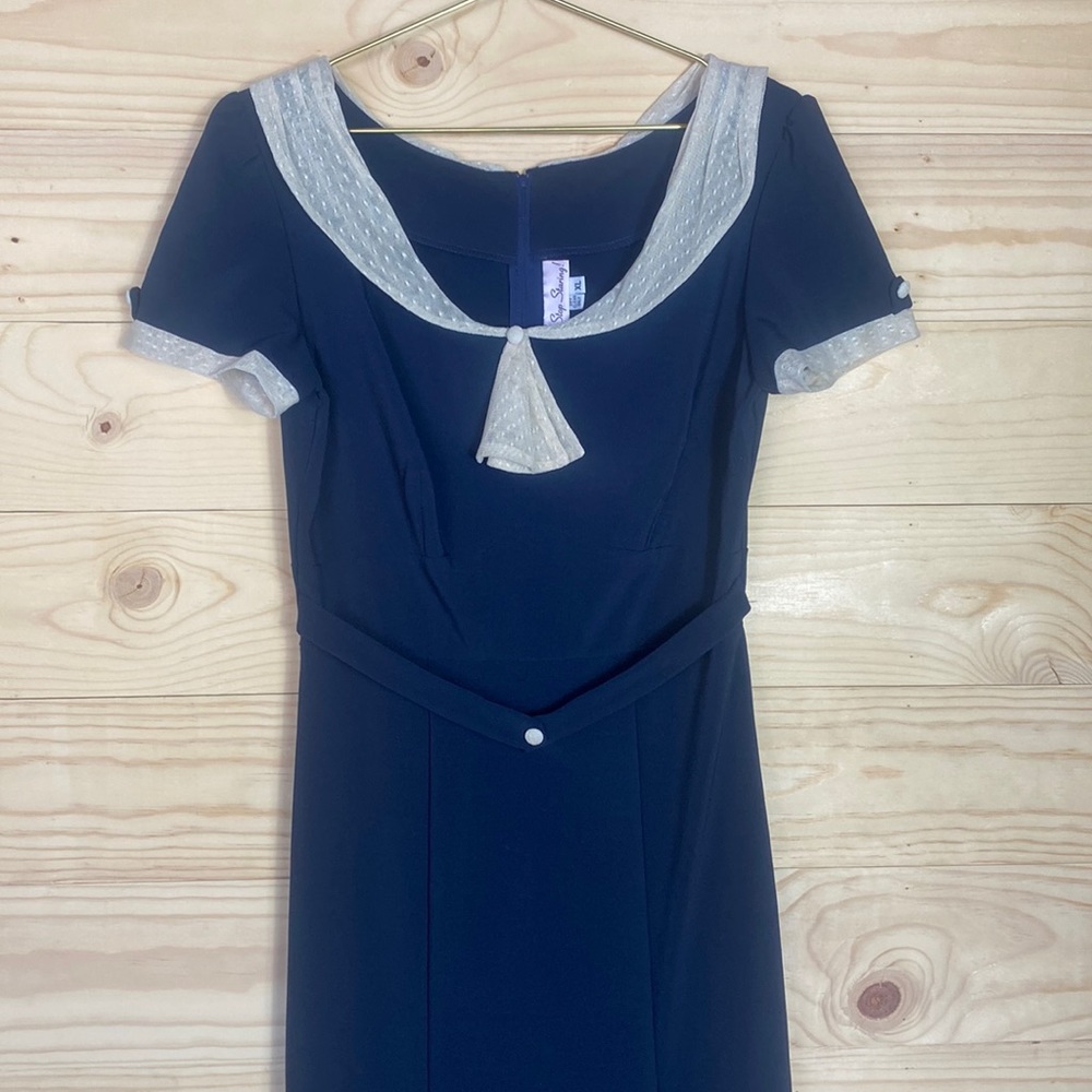 Stop Staring Vintage Raileen Dress Navy dress size XL